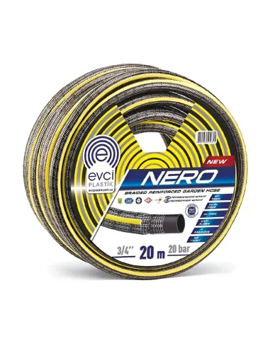 Шланг для полива EVCI Plastik Nero 3/4 дюйма, 50 метров, армированный