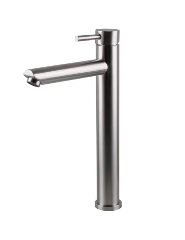 Смеситель для умывальника Globus Lux Alpen SBT1-201HL нержавеющая сталь