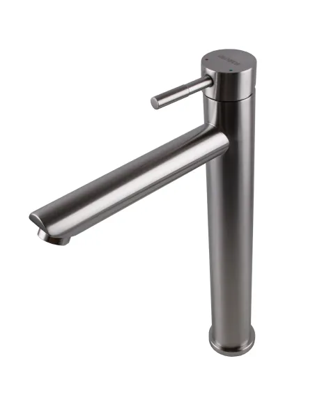 Смеситель для умывальника Globus Lux Alpen SBT1-201HL нержавеющая сталь