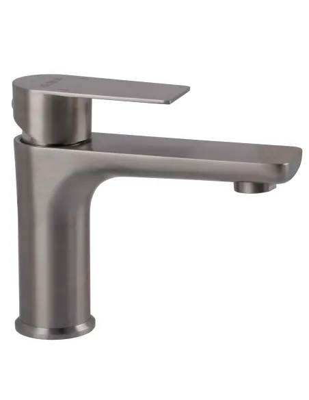 Смеситель для умывальника Globus Lux Swiss SQW-101-304 нержавеющая сталь