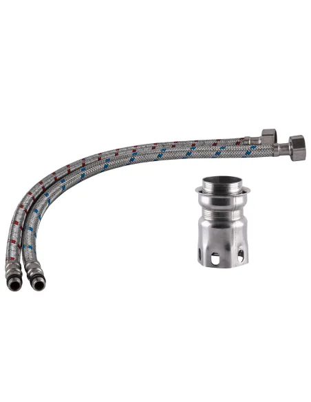 Смеситель для умывальника Globus Lux Swiss SQW-101-304 нержавеющая сталь