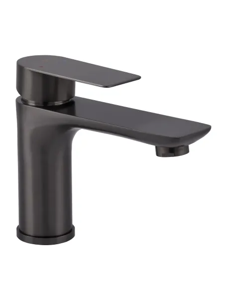 Смеситель для умывальника Globus Lux Swiss SQW-101-GP нержавеющая сталь