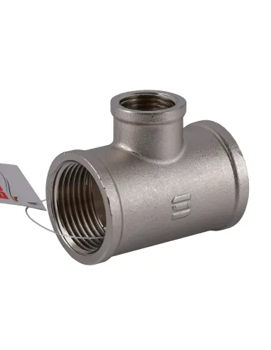 Тройник Selba ВВВ SL8802 1 х 1/2 х 1 дюйм никелированный