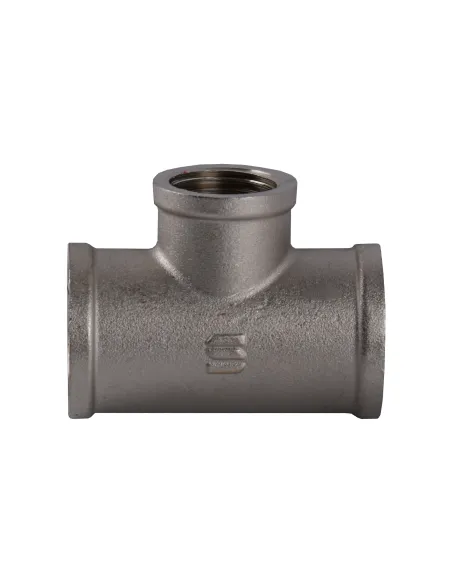 Тройник Selba ВВВ SL8802 3/4 х 1/2 х 3/4 дюйма никелированный