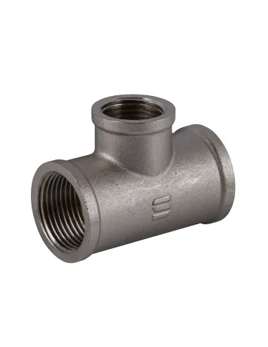 Тройник Selba ВВВ SL8802 3/4 х 1/2 х 3/4 дюйма никелированный