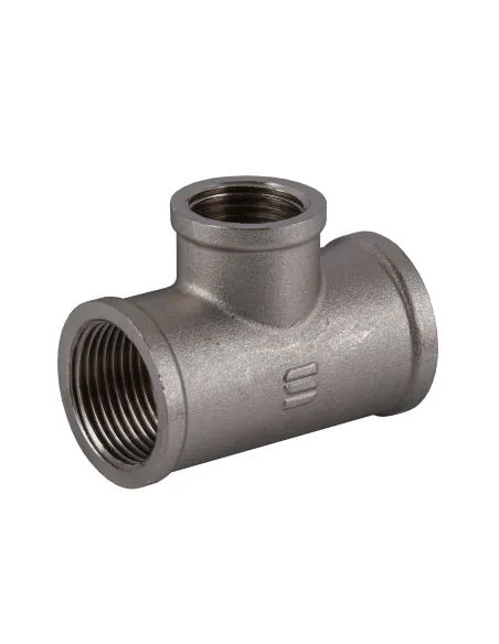 Тройник Selba ВВВ SL8802 3/4 х 1/2 х 3/4 дюйма никелированный