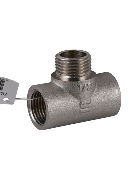 Тройник Selba ВНВ SL8802 1/2 дюйма никелированный