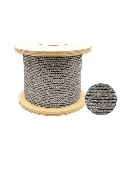 Трос для насоса свердловинного Optima 31353 4 мм, бухта 1000 метрів