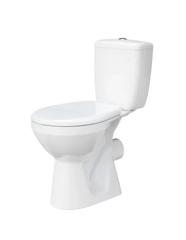 Унітаз компакт Cersanit Kadda 820 MI 010 3/6, сидіння поліпропілен, підведення води збоку
