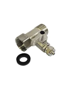 Адаптер прямой ITAL QF-IN-J с краном, для фильтра