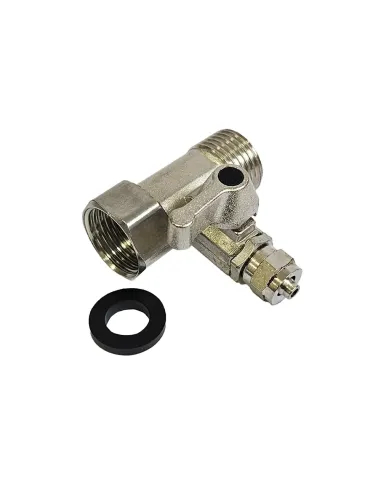 Адаптер прямий ITAL QF-IN-J із краном, для фільтра