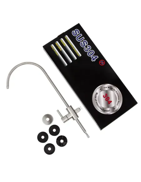 Кран для фільтру очищення води ITAL 1057332, одне підключення, нержавіюча сталь