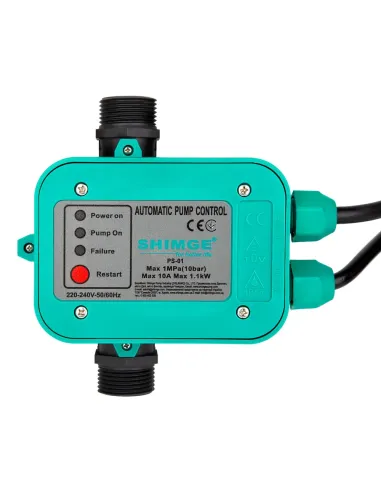 Електронне реле тиску Shimge PS-01L до 1,1 кВт, з розеткою