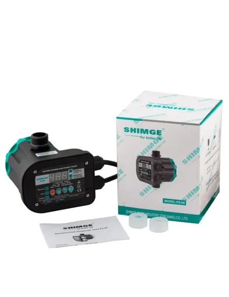 Електронне реле тиску Shimge PS-08 до 2,2 кВт, з регулюванням