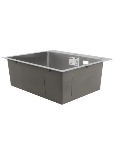Мийка для кухні прямокутна Venta BVM6050 Polish 600х500х215 мм з нержавіючої сталі