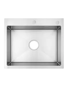 Мойка для кухни прямоугольная Venta BVM6050 Polish 600х500х215 мм из нержавеющей стали