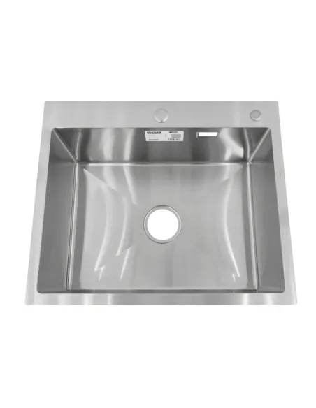 Мойка для кухни прямоугольная Venta BVM6050 Polish 600х500х215 мм из нержавеющей стали