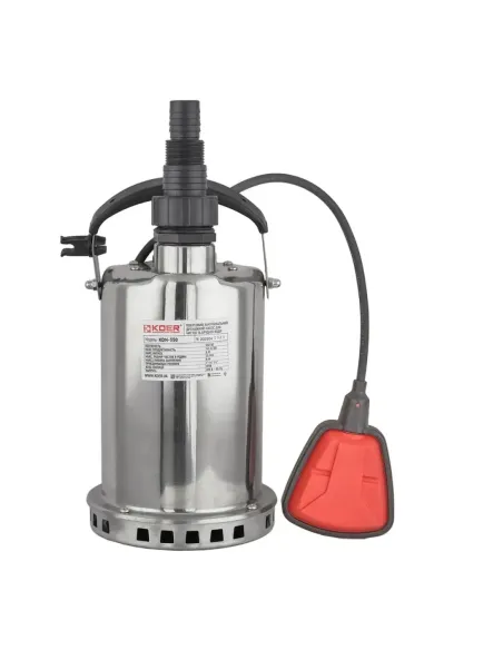 Дренажный насос Koer KDN-550 0,55 кВт, нержавеющая сталь