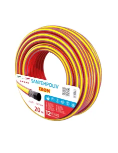 Шланг для поливу SantehPoliv IRON 1/2 дюйма, 20 метрів, армований