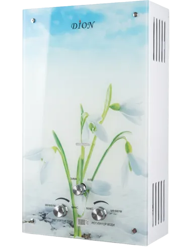 Колонка газовая Дион Фото-панель JSD 10 весна, дымоходная