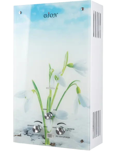 Колонка газовая Дион Фото-панель JSD 10 весна, дымоходная