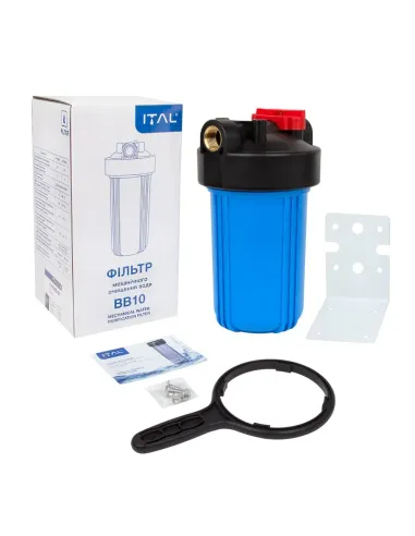 Фильтр колба ITAL Big Blue 10 FH10BB-BT 1 дюйм, без картриджа