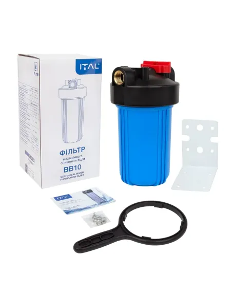 Фильтр колба ITAL Big Blue 10 FH10BB-BT 1 дюйм, без картриджа