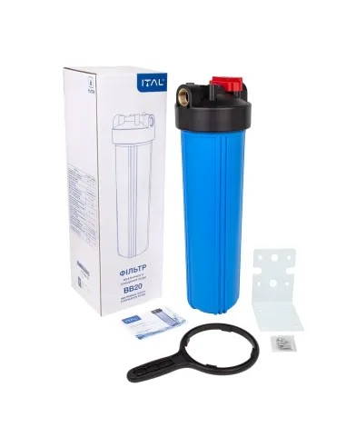 Фильтр колба ITAL Big Blue 20 FH20BB-BT 1 дюйм, без картриджа
