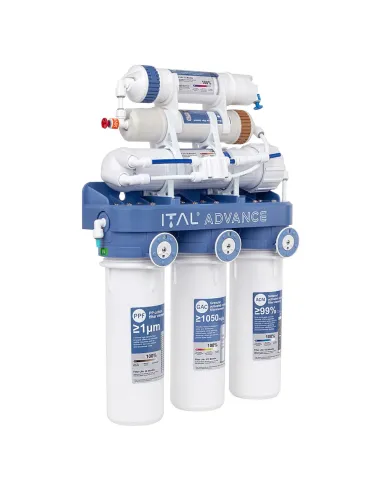 Фільтр зворотного осмосу ITAL Advance 6-75M, 6 ступенів очищення
