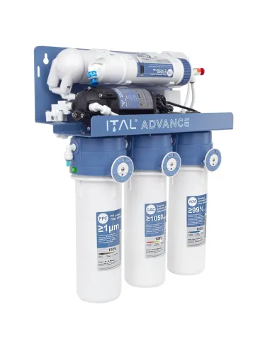 Фильтр обратного осмоса ITAL Advance ADV-RO5-75P, 5 степеней очистки, с помпой