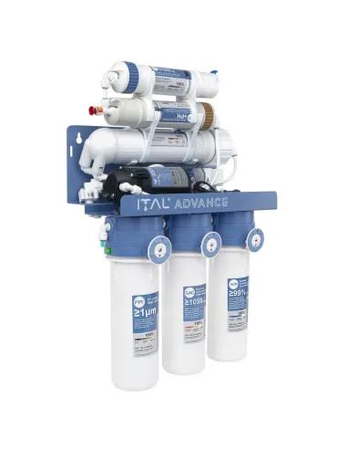 Фільтр зворотного осмосу ITAL Advance ADV-RO6-75MP, 6 ступенів очищення, з помпою