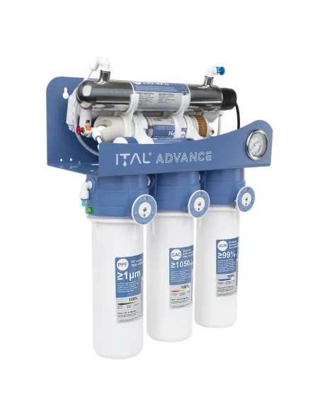Фільтр зворотного осмосу ITAL ADV-RO7-75M, 7 ступенів очищення