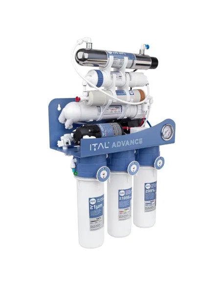 Фильтр обратного осмоса ITAL ADV-RO7-75MP UV, 7 степеней очистки, с помпой