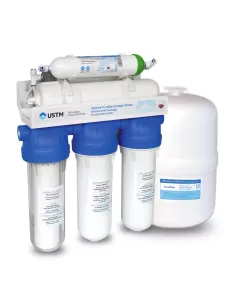 Фильтр обратного осмоса USTM RO 6 12 EMI PM, 6 степеней очистки, с помпой
