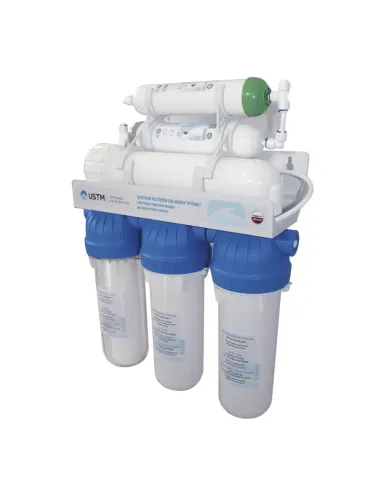 Фильтр обратного осмоса USTM RO 6 12 EMI PM, 6 степеней очистки, с помпой