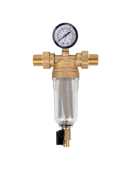 Самопромивний фільтр ITAL IT12-H8910 1/2 дюйма з манометром та ключем