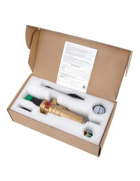 Самопромивний фільтр ITAL IT34-H8902 3/4 дюйма з манометром та редуктором тиску