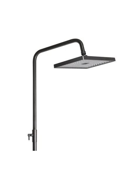 Душова система Q-Tap Presto QTPRE111GRP45585 Graphite з виливом