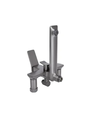 Душова система Q-Tap Presto QTPRE111GRP45585 Graphite з виливом