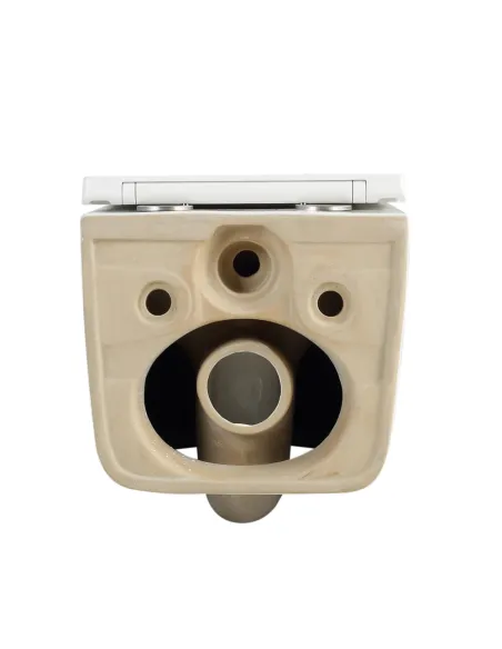 Унитаз Q-Tap Gemini Ultra Quiet QTTAU26W49119, 485×340×350 мм, безободковый, подвесной, сиденье Soft-close