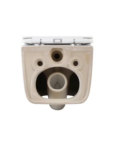 Унітаз Q-Tap Taurus Ultra Quiet QTTAU26W49116, 515×360×350 мм, безободковий, підвісний, сидіння Soft-close