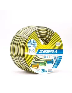 Шланг для поливу EVCI Plastik Zebra 3/4 дюйми, 50 метрів