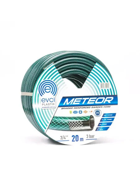 Шланг для поливу EVCI Plastik Meteor 1 дюйм, 20 метрів, армований