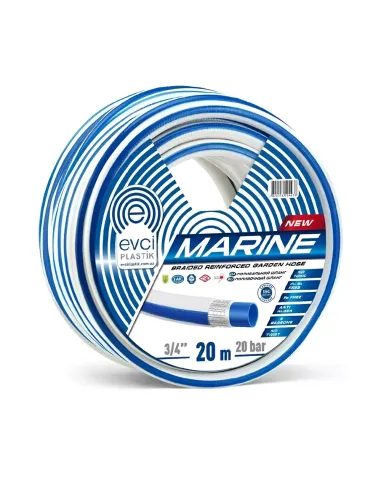 Шланг для поливу EVCI Plastik Marine 3/4 дюйми, 50 метрів, армований