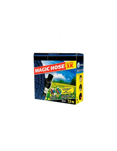 Шланг для поливу, що розтягується SUPERPLAST 7.5 метрів, пістолет для поливу