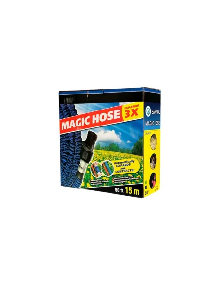 Шланг для поливу, що розтягується SUPERPLAST 15 метрів, пістолет для поливу