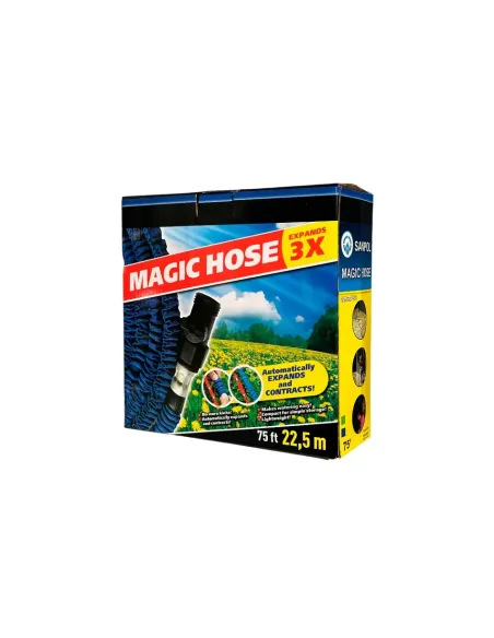 Растягивающийся шланг для полива SUPERPLAST 22.5 метров, пистолет для полива