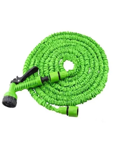 Растягивающийся шланг для полива SUPERPLAST 45 метров, пистолет для полива
