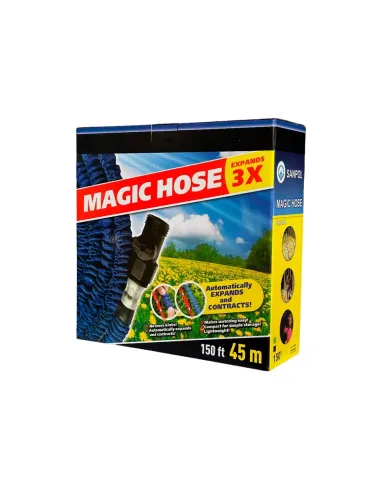 Шланг для поливу, що розтягується SUPERPLAST 45 метрів, пістолет для поливу