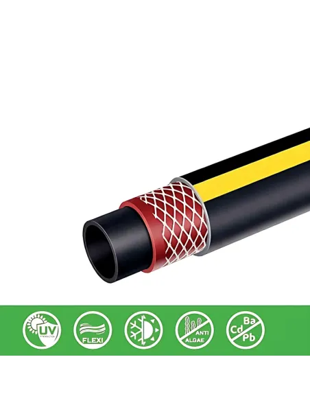 Шланг для полива Plamix PRO PLH-02-50-1/2 1/2 дюйма, 50 метров, армированный